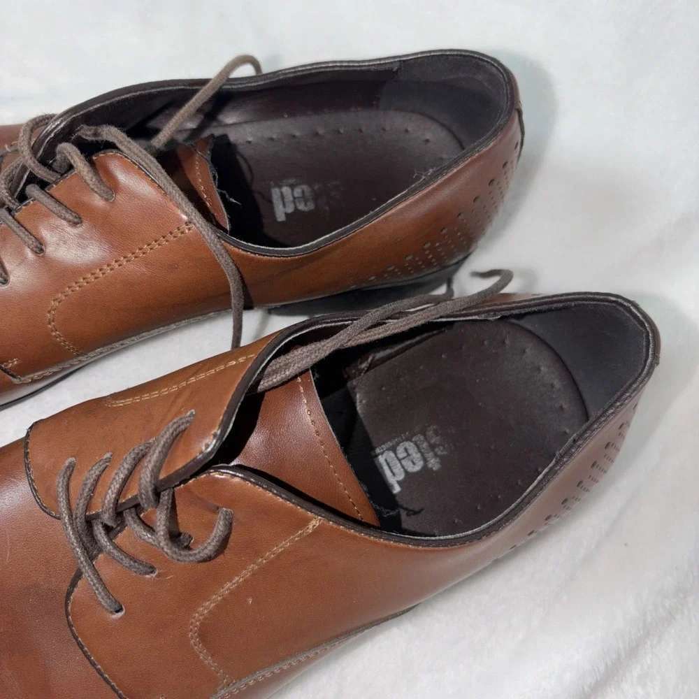 Unlisted Kenneth Cole Production Lesson Plan Men's Dress‎ Shoes COGNAC Size 11